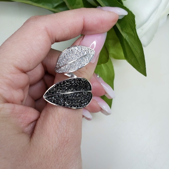 Leaf Sterling silver ring - Picture 1 of 4